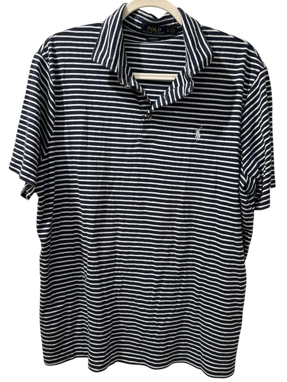 Polo Ralph Lauren Classic Fit Striped Polo Shirt Large